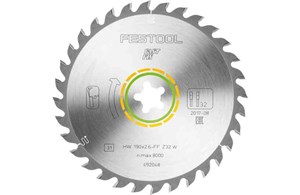 Festool Universal-Sägeblatt Ø 190 mm 2,6 mm FF (W32)